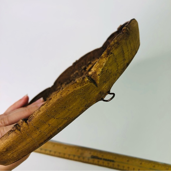 VTG Wood Carved Engraved 3D Plate 8.5" Schloss Leichtenstein Wall Hanging Plaque - Picture 6 of 7